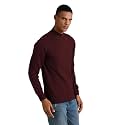 HIGH Star Men39s Cotton High Neck Sweater