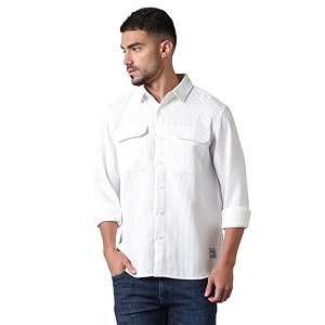High Star Mens Full Sleeve Double Pocket