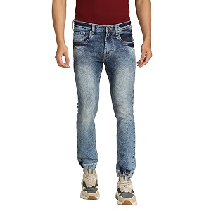 HIGH STAR Mens Regular Fit Jeans