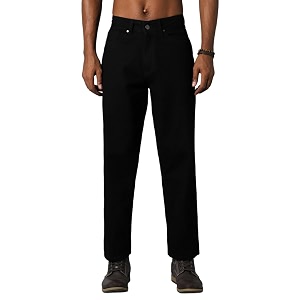 HIGH STAR Mens Mid Rise Relaxed Jeans
