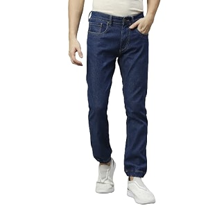 High Star Men Blue Jeans Jogger Stretchable