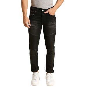 HIGH Star Mens Regular Fit Jeans