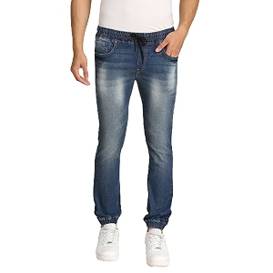High Star Men Jogger Low Distress Heavy