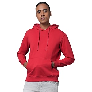 HIGH Star Mens Cotton Hooded Neck Sweatshirt