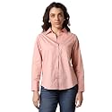 HIGH Star Oversized Solid Cotton Shirt for
