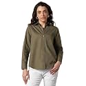 HIGH Star Oversized Solid Cotton Shirt for