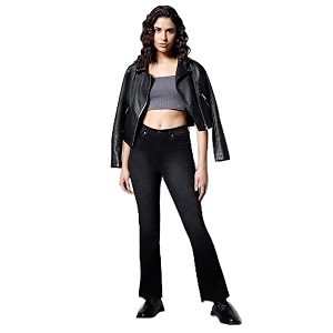 HIGH Star Womens Bootcut Fit Mid Rise