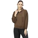 HIGH Star Women39s Fleece Solid Hooded Neck