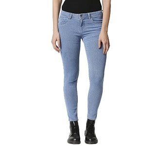 HIGH Star Women Blue Slim-Fit Stretchable Jeans