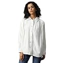 High Star Women Cotton Solid Oversized Fit