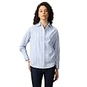High Star Women Cotton Striped Oversized Fit