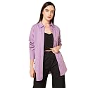 High Star Women Oversized Spread Collar Classic Opaque Casual Shirt, Cotton