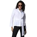 HIGH STAR Womens Cotton HSWSHW230106_WH Boxy Fit