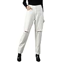 High Star Women Washed Cotton Mom Fit