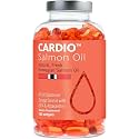 High Strength Omega 3 Fish Oil - 1000mg, Norwegian Salmon Oil with EPA &amp; DHA, No Burping or Aftertaste, Omega 3 Fatty Acids Supplement for Eye, Brain &amp; Heart, Triglyceride Form - 180 Capsules