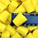 High Temp Masking Supply .718" x .937" (3/4 x 15/16) Silicone Rubber Plugs - Tapered Stoppers for Powder Coating, Painting, Automotive, Crafts, DIY - Non-Toxic, Flexible, Reusable STP3 (100 Pack)