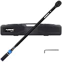 High Torque Wrench 3/4 Inch 100-700 ft, 3/4 Torque Wrench for Car, Truck, Tractor, Accuracy ± 3% Two Directions Adjustable 48 Teeth Precision Instruments Wrenches
