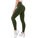 High Waisted Leggings with Pockets for Women Buttery Soft Full Length Capri Workout Yoga Pants Compression Pants