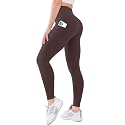 High Waisted Leggings with Pockets for Women Buttery Soft Full Length Capri Workout Yoga Pants Compression Pants