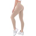 High Waisted Leggings with Pockets for Women Buttery Soft Full Length Capri Workout Yoga Pants Compression Pants