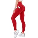High Waisted Leggings with Pockets for Women Buttery Soft Full Length Capri Workout Yoga Pants Compression Pants