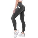 High Waisted Leggings with Pockets for Women Buttery Soft Full Length Capri Workout Yoga Pants Compression Pants
