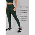 High Waisted Leggings for Women with Side