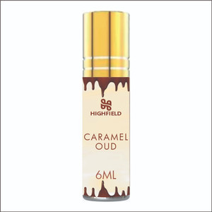 highfield caramel oud attar for men  women  sweet oriental long lasting perfume  floral attar chocolate sandalwood
