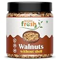 HighFresh 100% Natural Dried Walnut Without Shell | Akhrot Giri Dry Fruit| Perfect For Snacking | Brain Food [ Jar Pack] (500)