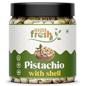 highfresh premium californian roasted amp salted pistachios -250gm pista dry fruitshelled nuts super crunchy amp delicious healthy snackhygienically packedhealthy snackslight salted pista