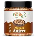 HighFresh Premium Dried Afghani Anjeer 250g Pack | Figs Anjir Rich Source of Fibre, Calcium &amp; Iron | Low in Calories &amp; Fat-Free | Non-GMO Dried Figs | Soft &amp; Sweet Dry Fruits