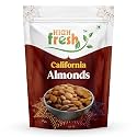 HighFresh Natural &amp; Premium California Almond-1000Gm Rich In Protein &amp; Increase Stamina|Whole Natural Badam Dry Fruits|High In Fiber &amp; Boost Immunity|Gluten Free|Hygienically Packed|Healthy Snacks