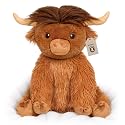 Highland Cow Weighted Stuffed Animals 5Ibs Giant Highland Cow Plush 16in