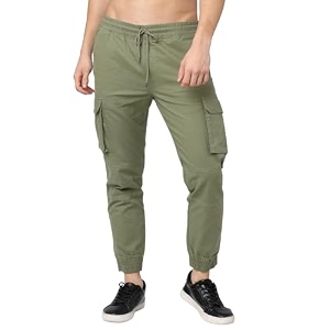 Highlander Mens Cargo Jogger Trousers Perfect