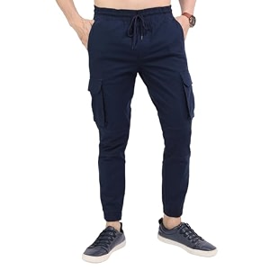 Highlander Mens Cargo Jogger Trousers Perfect