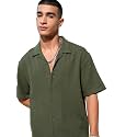 Highlander Men39s Oversized Shirts Self Design