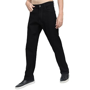 Highlander Mens Straight Fit Jeans Regular