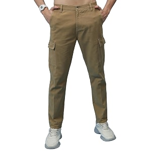 highlander men39s tapered fit  cargo trousers  sleek amp functional  utility pockets  trouser for men  men trousers