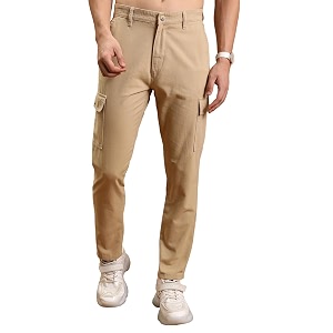 highlander men39s tapered fit  cargo trousers  sleek amp functional  utility pockets  trouser for men  men trousers