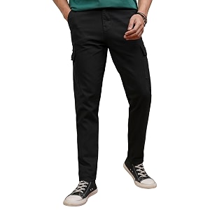 highlander men39s tapered fit  cargo trousers  sleek amp functional  utility pockets  trouser for men  men trousers