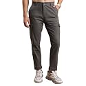 Highlander Men's Tapered Fit | Cargo Trousers | Sleek &amp; Functional | Utility Pockets | Trouser for Men | Men Trousers
