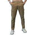 Highlander Men's Tapered Fit | Cargo Trousers | Sleek &amp; Functional | Utility Pockets | Trouser for Men | Men Trousers
