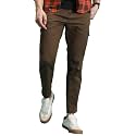 Highlander Men's Tapered Fit | Cargo Trousers | Sleek &amp; Functional | Utility Pockets | Trouser for Men | Men Trousers