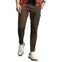 Highlander Men's Tapered Fit | Cargo Trousers | Sleek &amp; Functional | Utility Pockets | Trouser for Men | Men Trousers