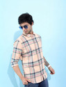 HIGHLANDER Men Checkered Casual Multicolor Shirt