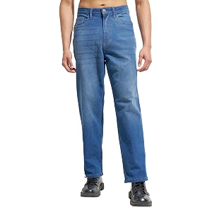 Highlander Men Mens Straight Relaxed Fit Jeans