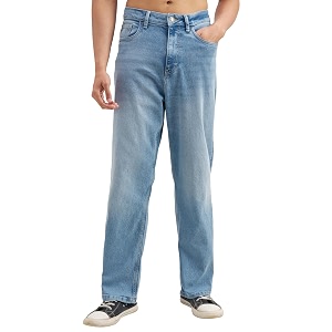 Highlander Men Mens Straight Relaxed Fit Jeans