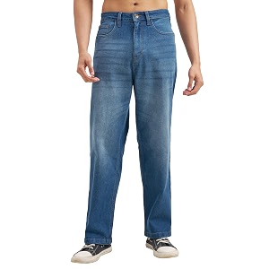 Highlander Men Mens Straight Relaxed Fit Jeans