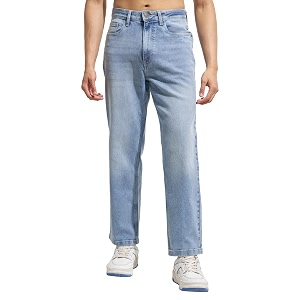 Highlander Men Mens Straight Relaxed Fit Jeans