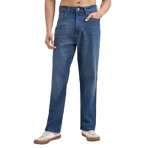 Highlander Men Mens Straight Relaxed Fit Jeans
